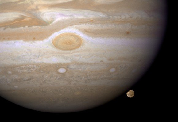 Ganímedes y Jupiter